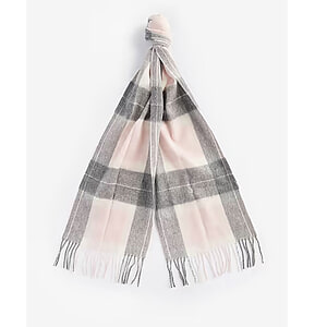 Sjaal Pink Grey Tartan