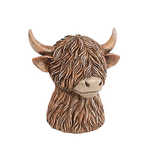 Spaarpot Hooglander Bruin