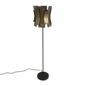 Staande lamp Teodor zwart