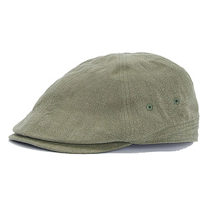 Stanhope Bakerboy Cap Washed Olive