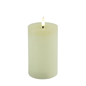 Stompkaars rustiek Lyon 7,5cm Creme M