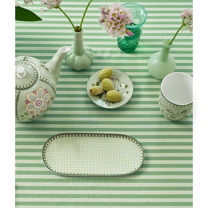 Suiker en melkschaal Lily & Lotus Groen