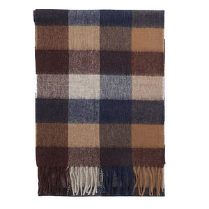 Tartan Scarf Large Tattersall Midnight Oak