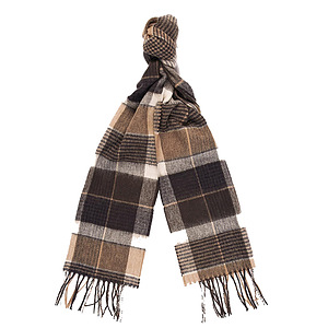 Tartan scarf Monsal Autumn dress 