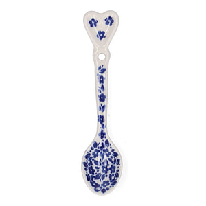 Tea Spoon Heart - Indigo