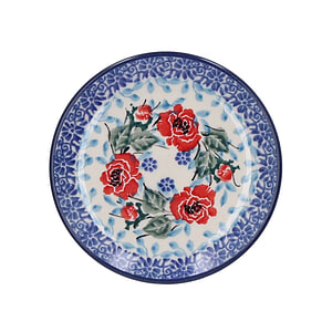 Teabag Dish rond - English Rose