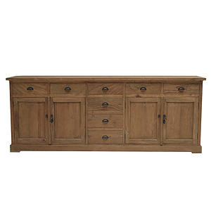 Teak Dressoir 245cm