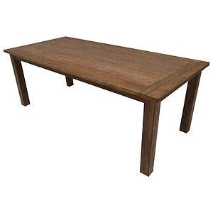 Teak Eettafel Bali 200 x 100cm