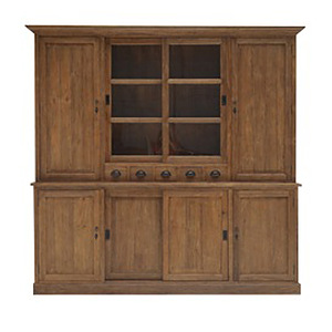 Teak Winkelkast dicht