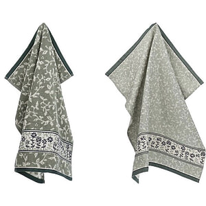 Thee- en keukendoek Daydream Dark Green