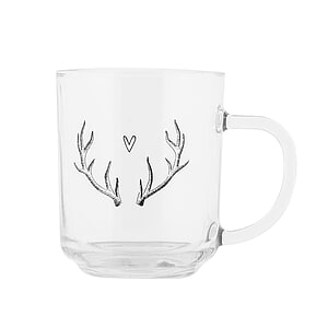 Theeglas 200ml gewei