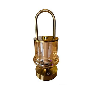 Touchlamp lantaarn Amber Shade