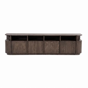 TV meubel Oslo 230 cm - donkerbruin