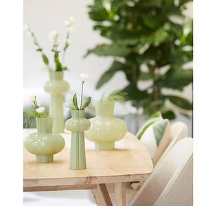 Vaas kortesu glas mint groen