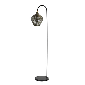 Vloerlamp Alvaro antiek brons