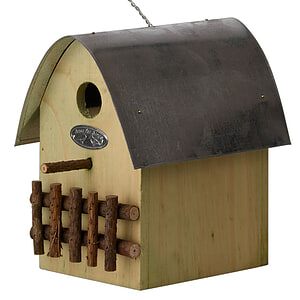 Vogelhuisje Landelijk Geel