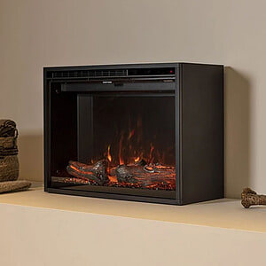 Vrijstaande elektrische haard Wanders Redstone 24 black edition