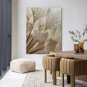 Wandkleed Natuurlijk Abstractie 110x145 cm