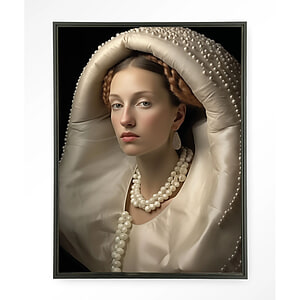 Wandkleed Queen of Pearls 110x145 cm