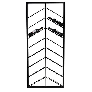 Wijnrek Malbeo zwart 16 flessen