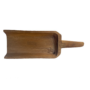 Wood scoop Rustic 42 cm