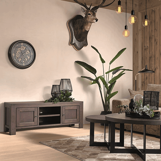 Arizona TV-dressoir 2 deuren en open vak 2