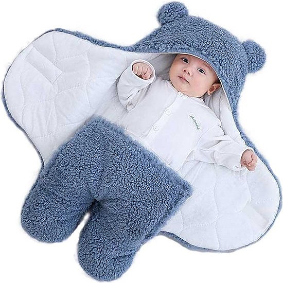 Baby slaapzak Teddy blue 1