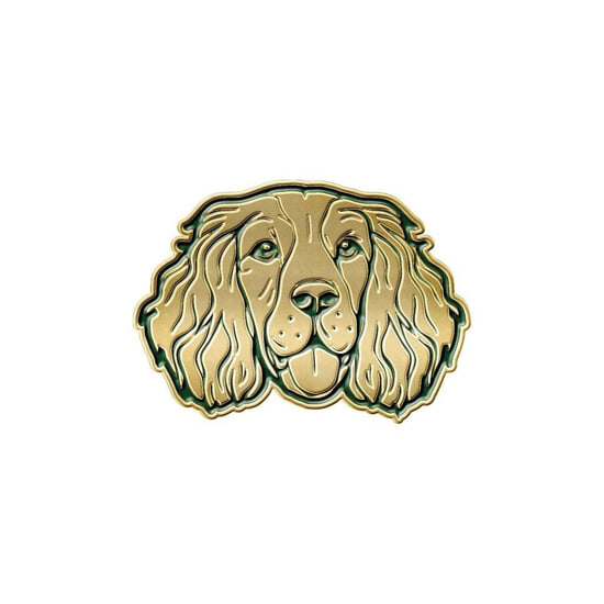 Barbour Pin Badge Spaniel
