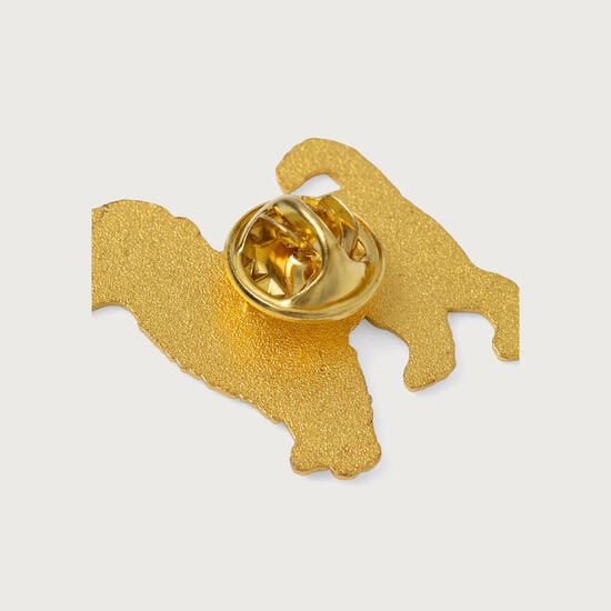 Barbour Pin Badge Terrier