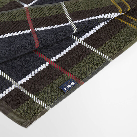 Afbeelding Barbour Strand handdoek Classic Tartan 3 van Barbour