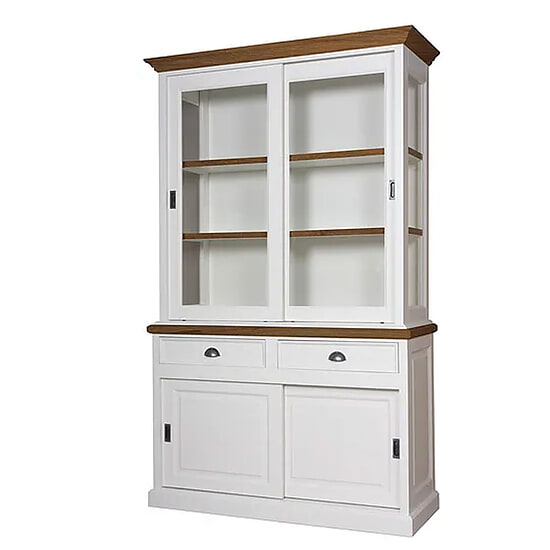 Barneveld Vitrinekast 135cm eiken 2