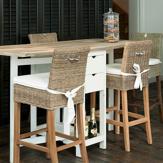 Barstoel Rustic Rattan 4