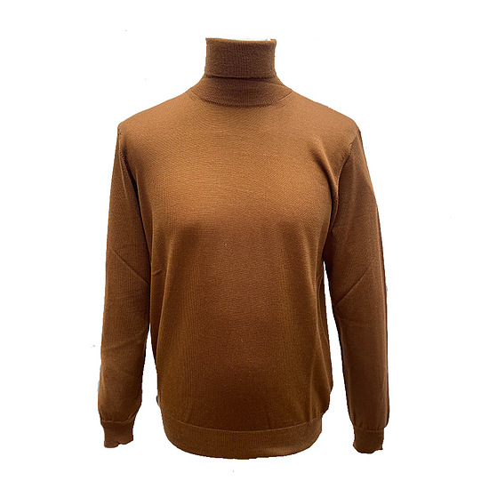 Basic Neck Roll Cognac 1