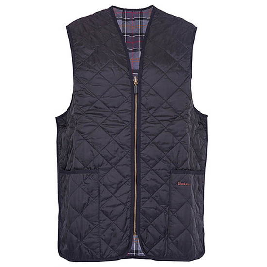 Binnenvoering Quilted Waistcoat  black 1