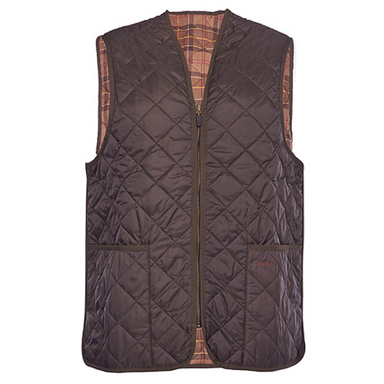 Binnenvoering Quilted Waistcoat brown/rustic 1