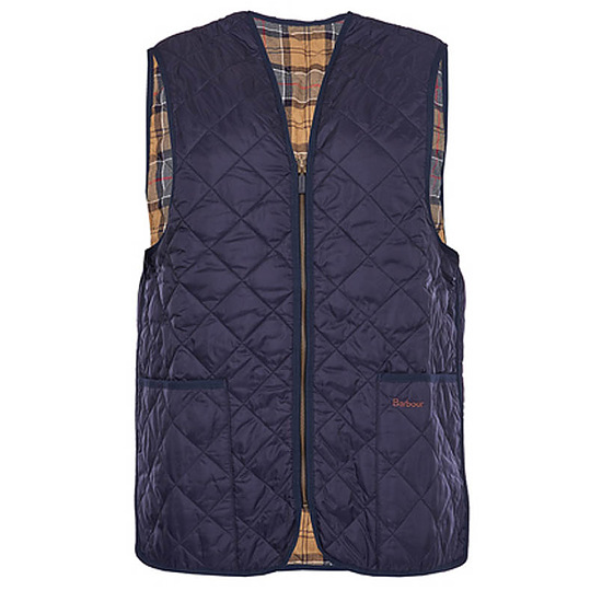 Binnenvoering Quilted Waistcoat navy 1