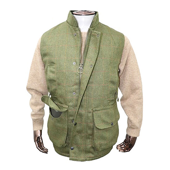 Bodywarmer Shooting Tweed Gilet 