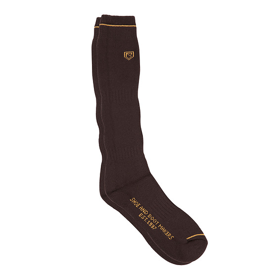Boot Socks Long brown 1