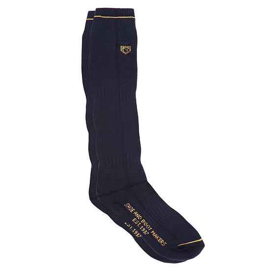 Boot Socks Long navy 1