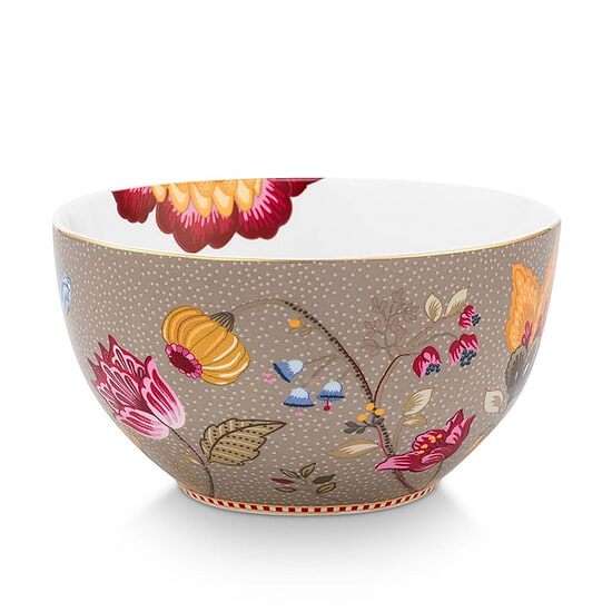 Bowl Blooming Tales Fantasy Khaki 15cm 1