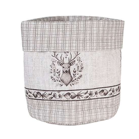 Broodmand Beige Bruin Hert Rond 1