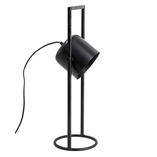 Bureaulamp zwart M 1