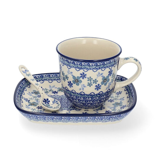 cadeauset Theemok Schotel & lepel - Harmony 1