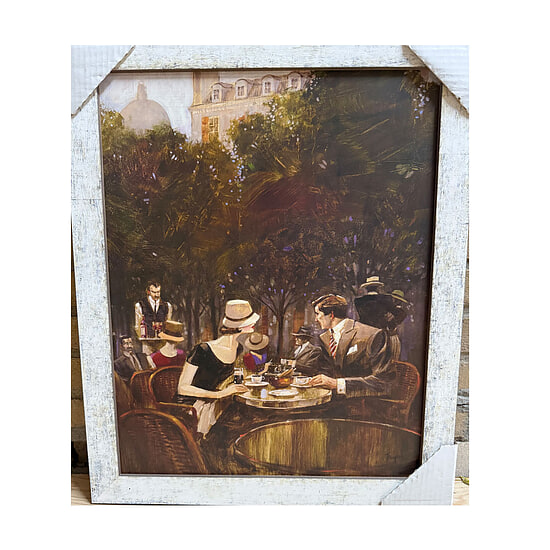 Canvas Schilderij Boulevard 1