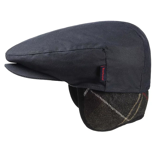 Cheviot Tartan Cap Navy 1