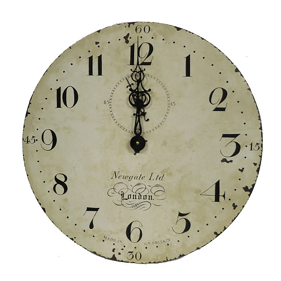 Classic Arabic dial clock 1