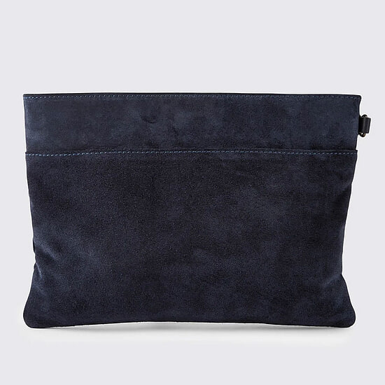 Afbeelding Clutch Millymount Suede French Navy 2