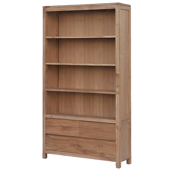 Corona Boekenkast met 2 laden 3