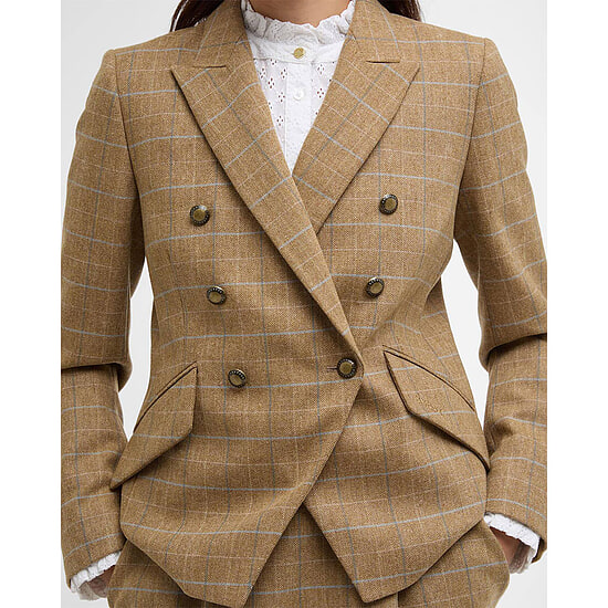 Afbeelding Dames Blazer Wisteria Soft Blue  3 van Barbour