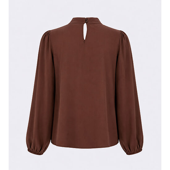 Dames Blouse Evi Marron